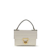 Beige Calf Leather Bos Taurus Handbag