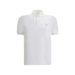 White Cotton Polo Shirt
