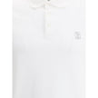White Cotton Polo Shirt