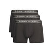 Black Cotton Men's Boxer Short