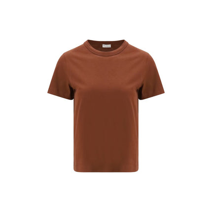 Brown Cotton T-Shirt
