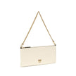 White Calf Leather Bos Taurus Shoulder Bag