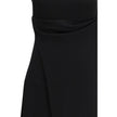Black Viscose Casual Dress