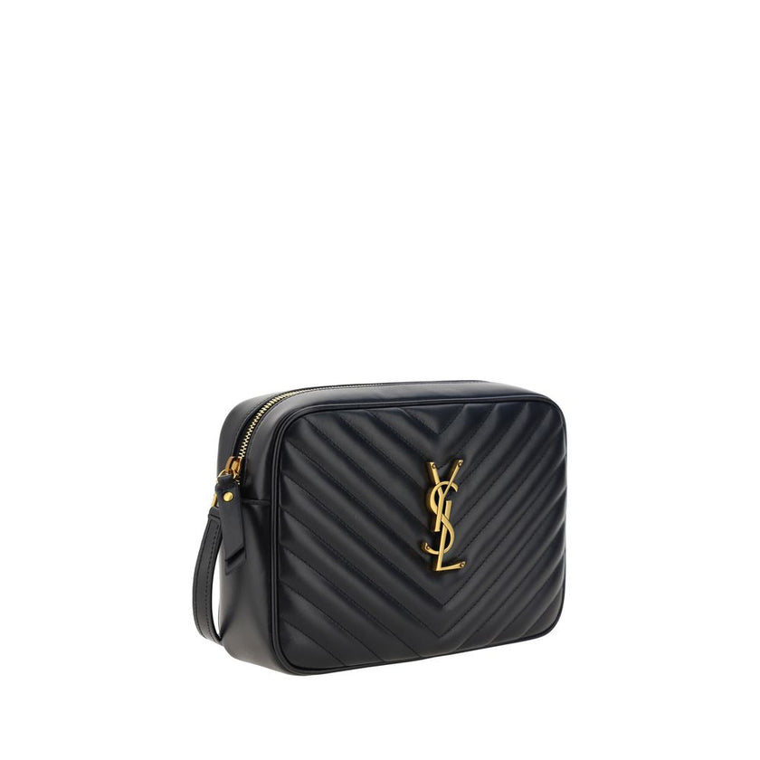 Black Calf Leather Bos Taurus Shoulder Bag