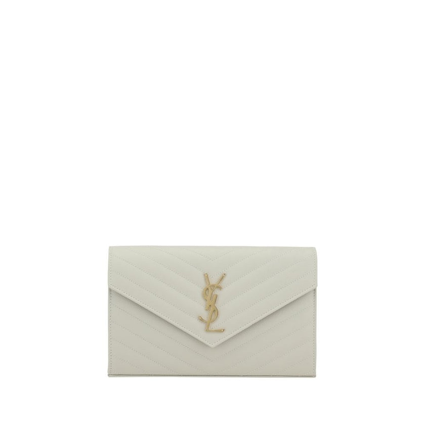 White Calf Leather Bos Taurus Shoulder Bag