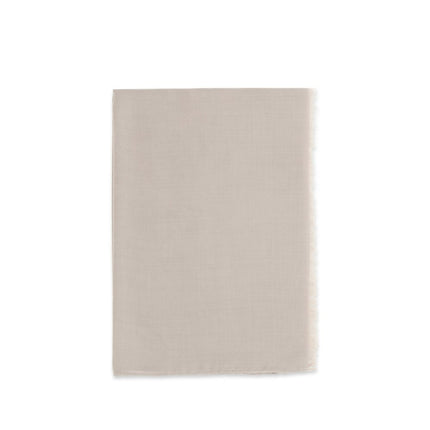 Beige Silk Scarf