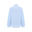 Blue Cotton Dress Shirt