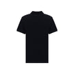 Black Cotton Polo Shirt