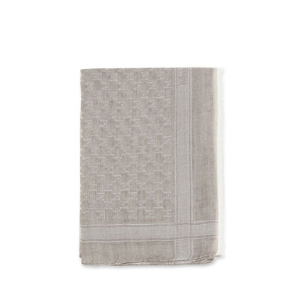 Beige Lamb Ovis Aries Aries Scarf