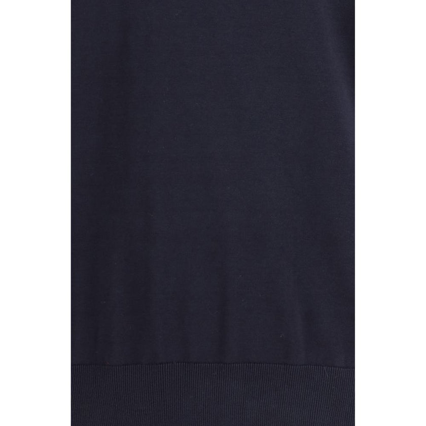 Blue Cotton Sweatshirt