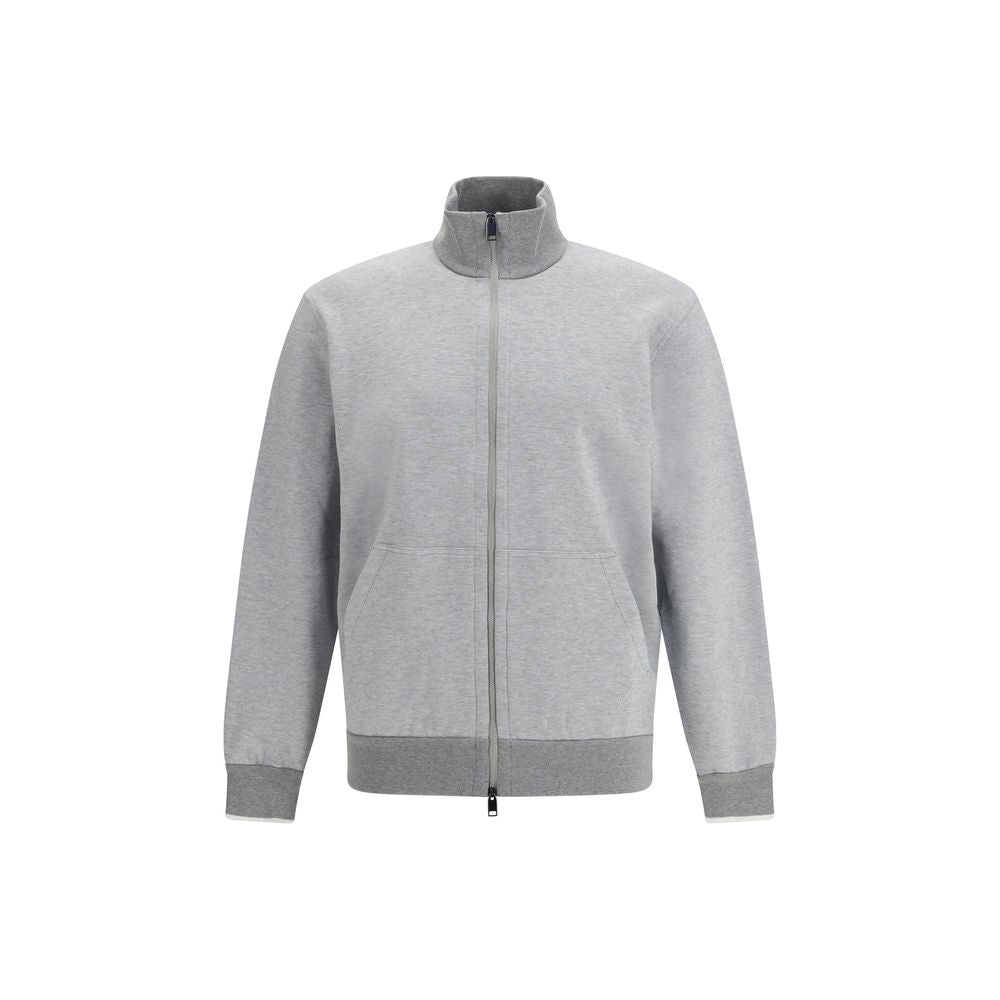 Gray Cotton Sweatshirt
