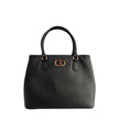 Yellow Polyurethane Women Shoulder Bag