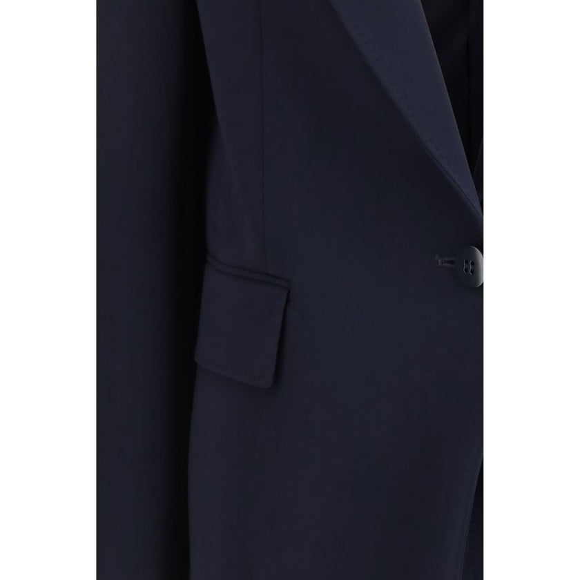 Blue Triacetate Blazer