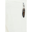 White Cotton Casual Pants