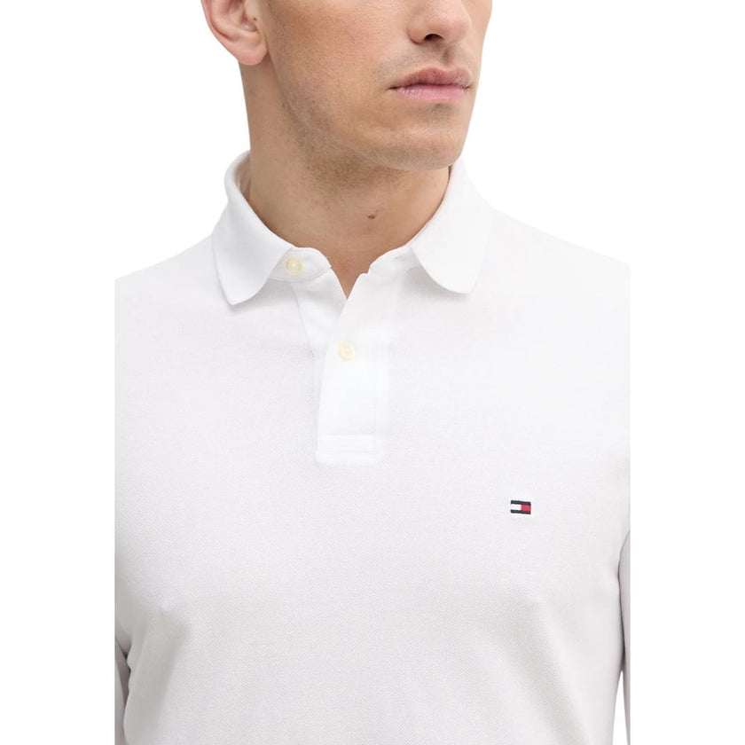 White Organic Cotton Long Sleeve T-Shirt