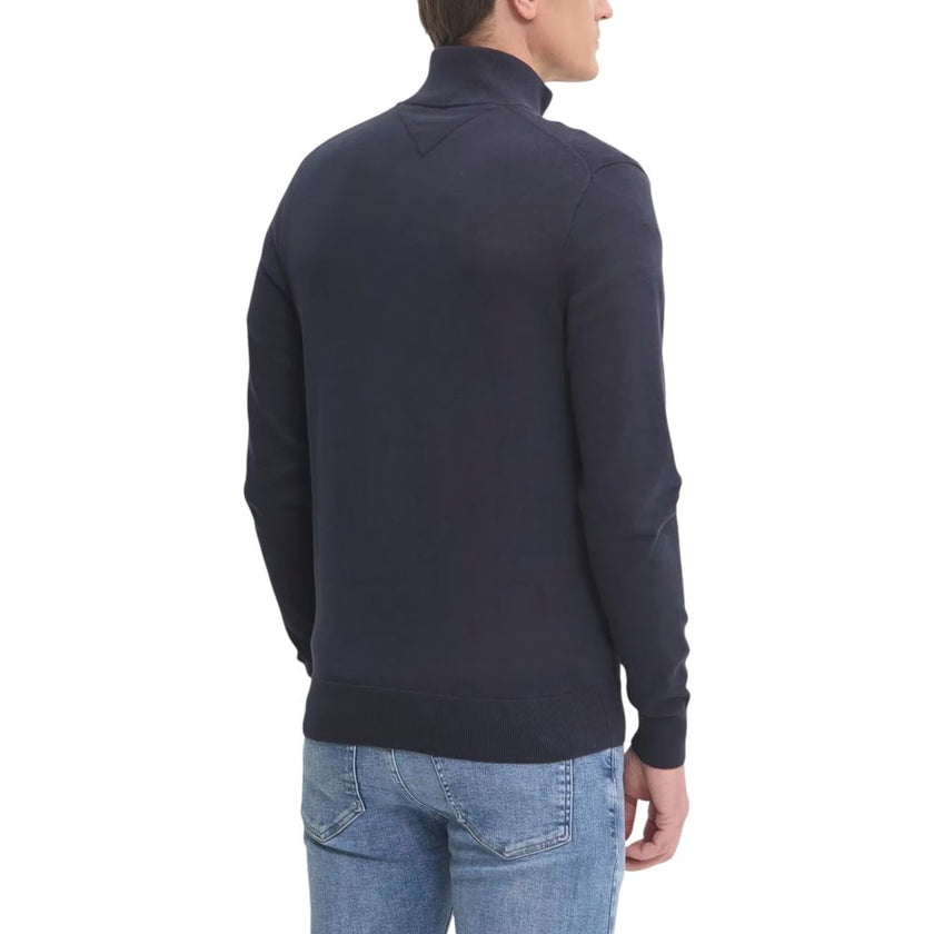 Blue Cotton Cardigan
