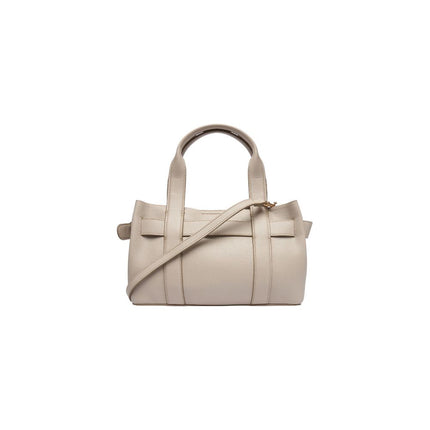 Gray Polyethylene Handbag