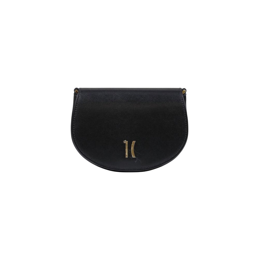 Black Leather Handbag