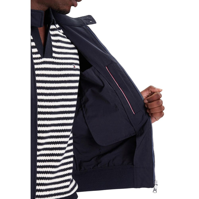 Blue Recycled Polyester Bomber