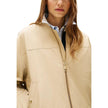 Beige Cotton Bomber