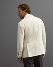 White Cotton Blazer