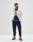 White Cotton Coat