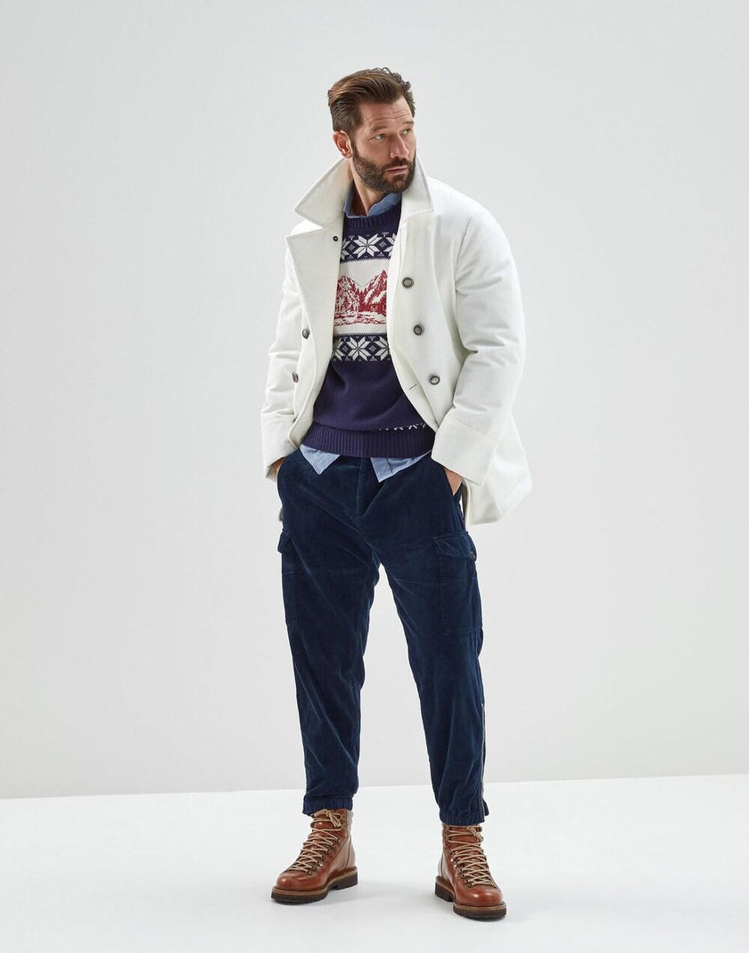 White Cotton Coat