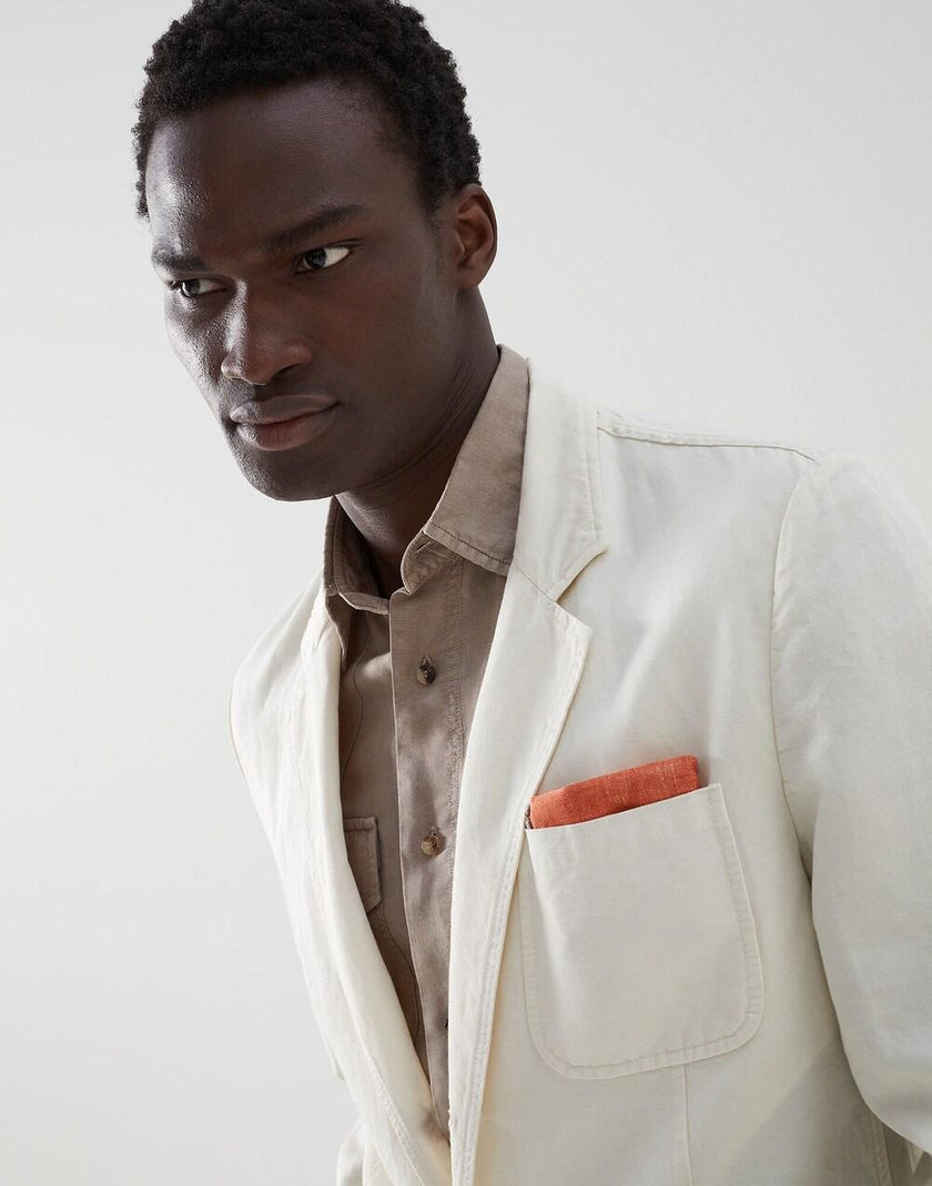 Bicolor Silk Pocket Square