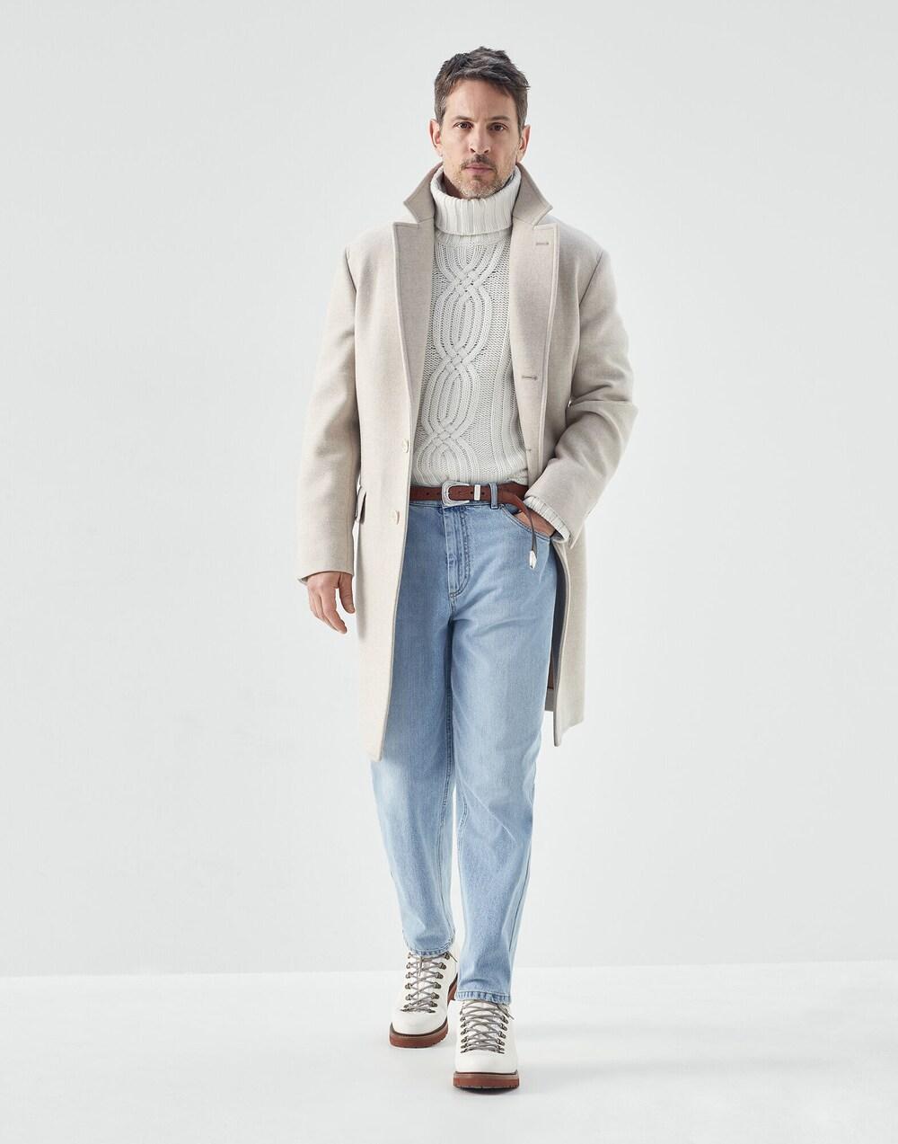 Gray Silk Coat
