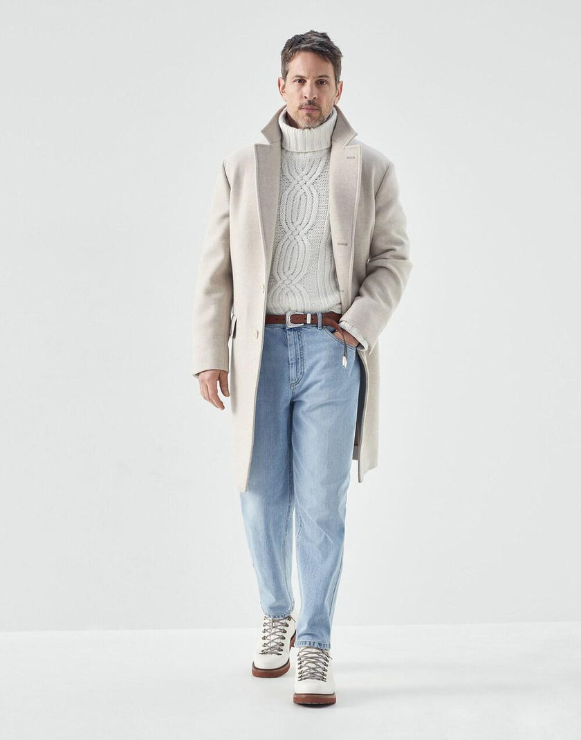 Gray Silk Coat