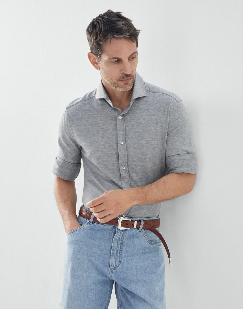 Gray Silk Coat