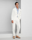 White Linen Blazer