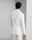 White Linen Blazer