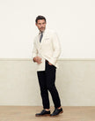 White Linen Dress Shirt