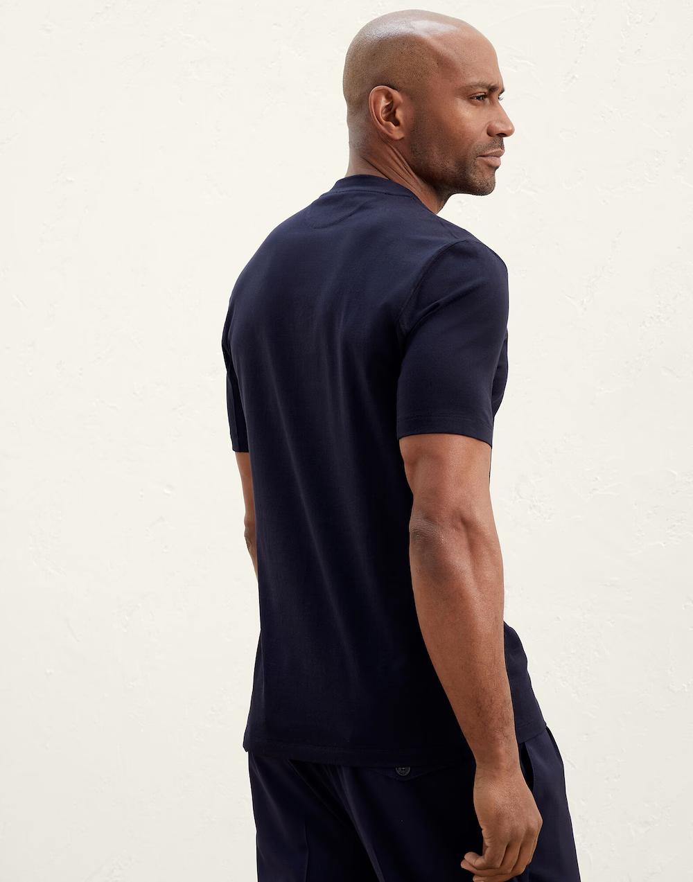 Blue Cotton T-Shirt