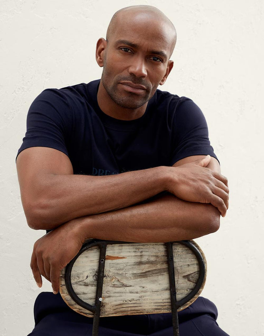 Blue Cotton T-Shirt