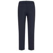 Blue Acetate Casual Pants