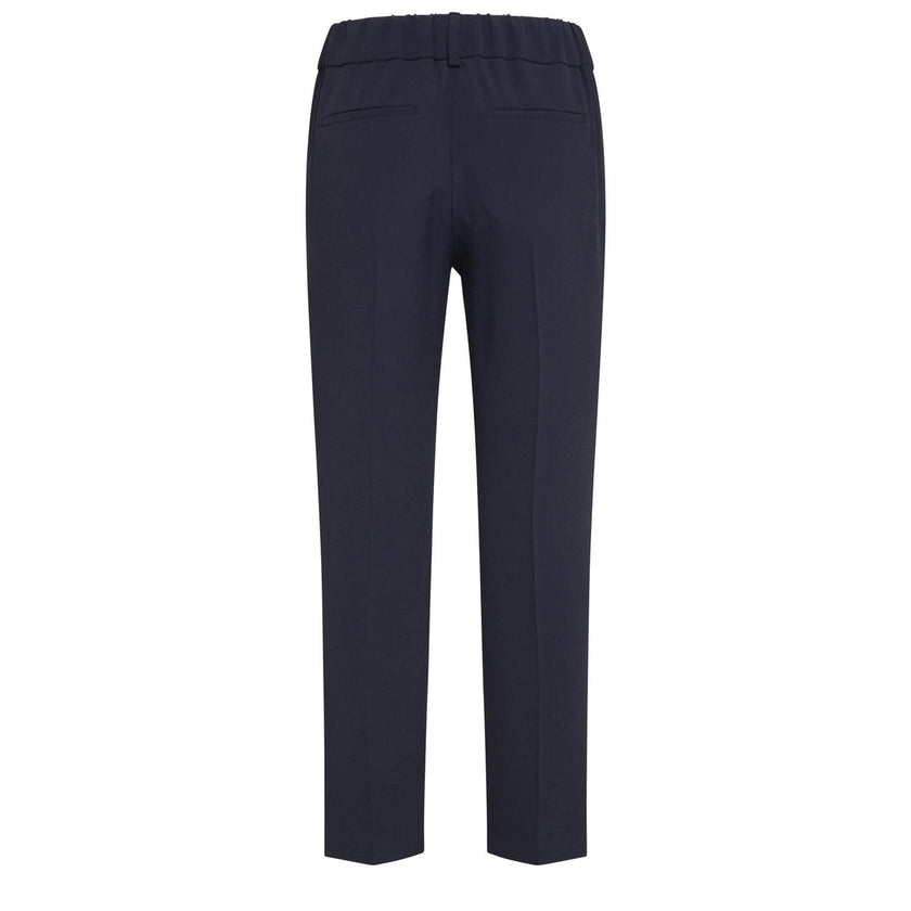 Blue Acetate Casual Pants