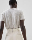 White Cotton Casual Pants