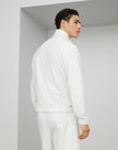Silver Cotton Sweatshirt
