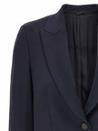 Blue Wool Jackets And Coat