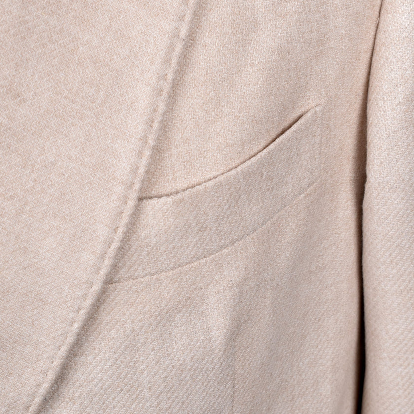 Beige Wool Blazer