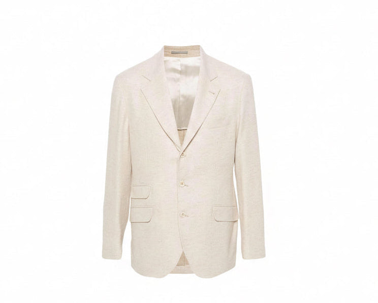 Yellow Wool Blazer