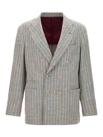 Pearl Leather Coat
