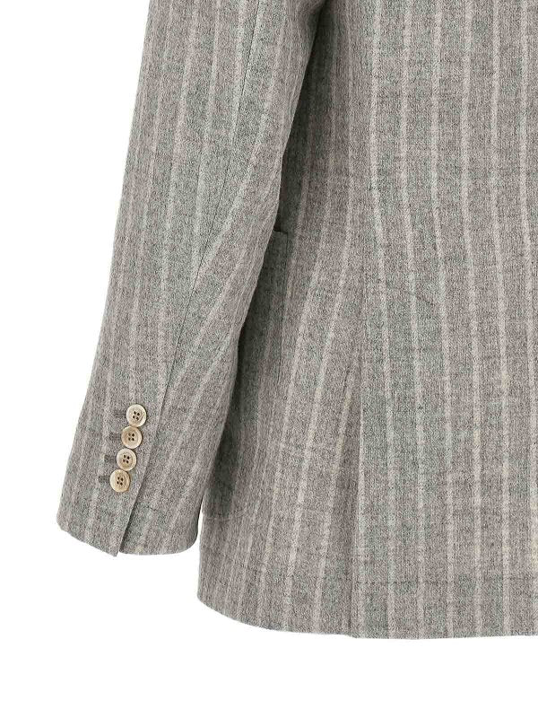 Pearl Leather Coat