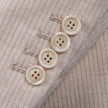 Beige Cotton Blazer