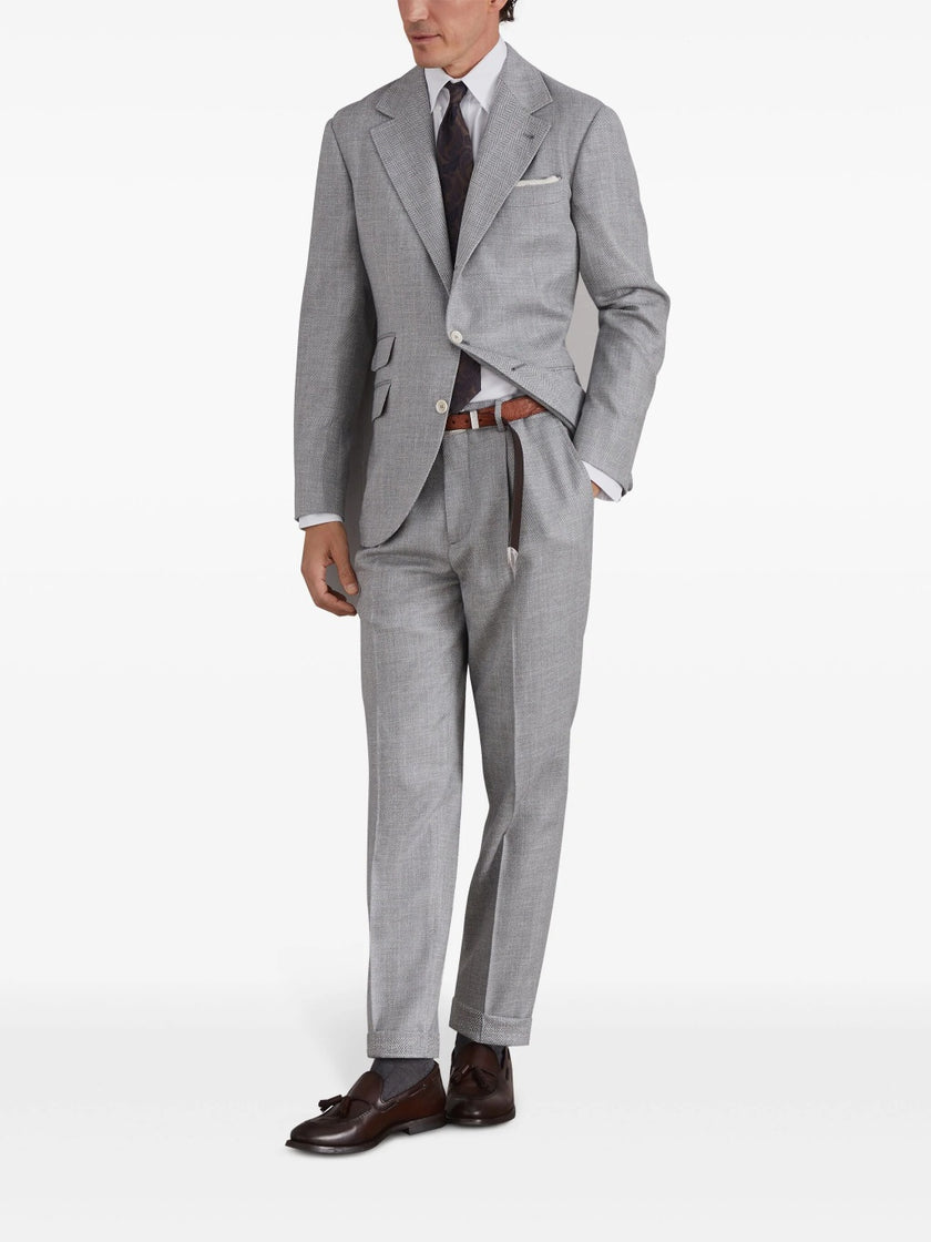 Gray Wool Blazer