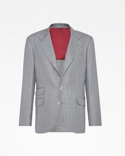 Gray Wool Blazer
