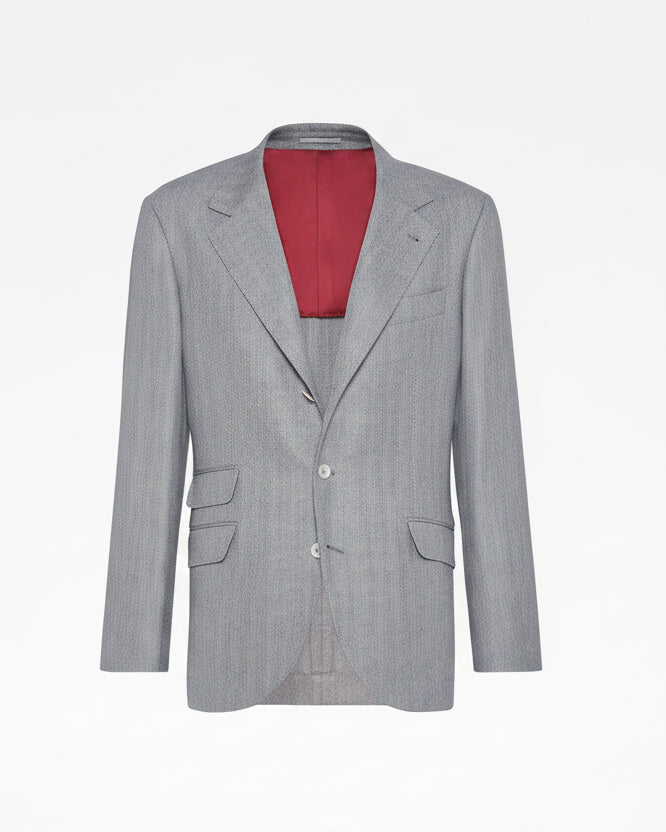 Gray Wool Blazer