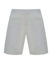 White Polyester Shorts